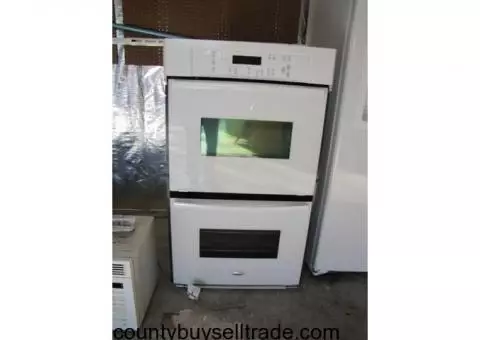 Whirlpool Double Oven and Microwave